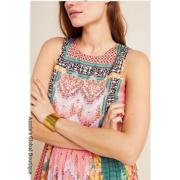 NWT, Anthropologie Bhanuni By Jyoti Alessandra Beaded Maxi Dress - Picture 14 of 16